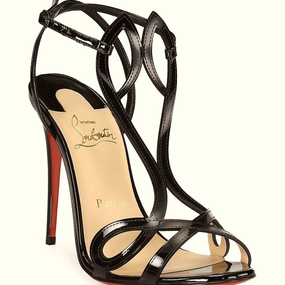 Christian Louboutin Patent Leather Sandals